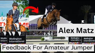 Episode 1: Grand Prix Rider Alex Matz Provides Feedback For Amateur Rider