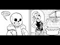 time scar part 2 english dub undertale comic dub