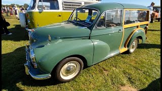 1966 Morris Minor Traveller 1000 Video View at Goodwood Revival 2019