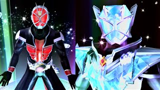 【ガンバライジング】仮面ライダーウィザード インフィニティスタイル 必殺技演出「プラズマシャイニングストライク」