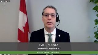 Paul Manly on the Fall Economic Statement: Canadians deserve better. It's time for bold action.