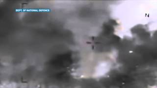 RAW: Canadian Forces video: Nov.11 airstrike