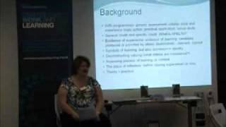 Artefacts, products and practices in work-based learning - Part 2 of 6