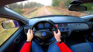 1999 Honda HR-V [1.6 - 105 HP]  Dirty Driving | Off Road | POV Test Drive | Revs Sound