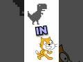How to make the Chrome Dino game in Scratch! #gamedev #scratch #shorts