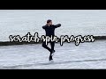 Scratch Spin Progress || Annelies On Ice