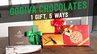 Godiva: 1 Gift, 5 Ways