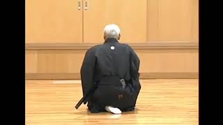 Iaido MSDR Chuden 08 Namigaeshi 浪返 Kawaguchi Toshihiko Sensei