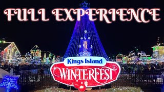 Kings Island Winterfest 2024 FULL EXPERIENCE