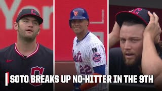 Juan Soto breaks up NO-HITTER in the 9TH INNING with solo home run 🤯 | ESPN MLB