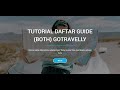 CARA DAFTAR MENJADI GUIDE (TYPE BOTH) DI GOTRAVELLY