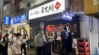 Ramen in Japan! Ramen pouring fat like snow is very popular every day!