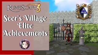 RS3 Ironman Friendly Elite Seer's Village Achievement Guide [Updated 2021]