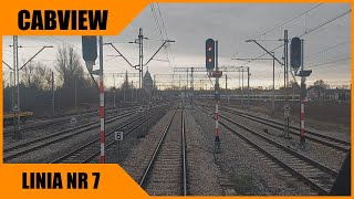 Cabview Lk 7: Pilawa - Dęblin (grudzień 2022)