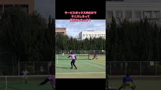 ピックルボールかな？ #Shorts#softtennis#平日ソフトテニスクラブ#ソフトテニス