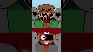 Garnold All Phases Retake MR BEAR Normal Vs Horror #incredibox #sprunki