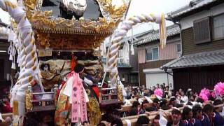 ＮＷＭ－６１８　　富嶋神社2013　(苅屋・屋台・出立ち)　宵宮