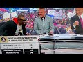 deon sanders finds out he is tied with lee corso for ints