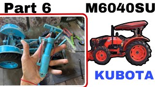 Part6_How to make tractor Kubota M6040 from PVC Scale project part (Hydraulic motor)