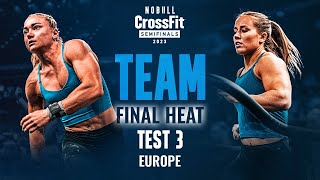 Team Test 3 — 2023 CrossFit Games Europe Semifinal