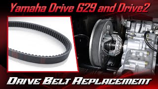 Yamaha Drive G29 and Drive2 Drive Belt Replacement