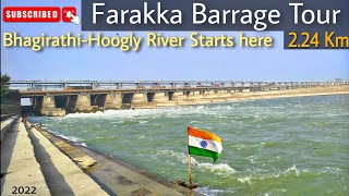 New Farakka Barrage Tour || Gate Opened Video || Ganga-Padma River ||