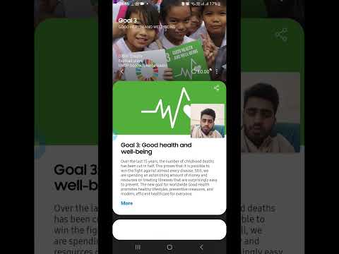 ¿Qué es la aplicación Samsung Global Goal? La mejor aplicación para donaciones de 2024.