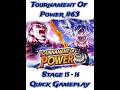 Tournament Of Power #63 stage 15 - 16 #free #chrono #crystals #shorts #dblegends #dragonball #broly