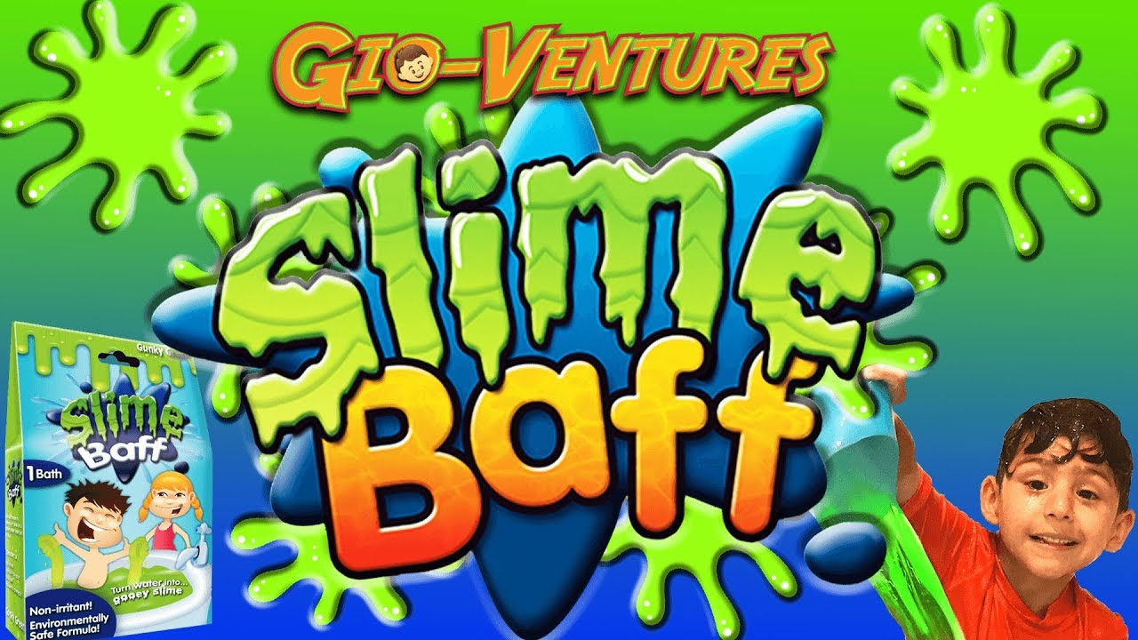 Slime Bath Challenge Slime Baff Review Is It Awesome Youtube