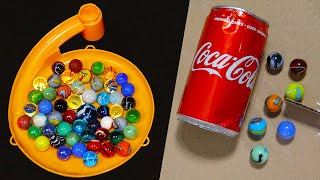 Epic Marble Run Race ✦ Wooden Coca Cola Marble Course