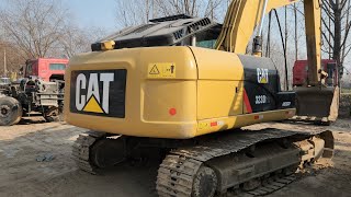 Used caterpillar excavator 323D2 No. 073 Y2016 H5400