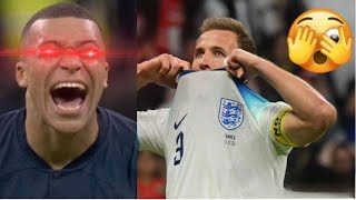 England Vs France 1-2,Mbappe🥷🐢 Trolled Harry Kane Completely Crazy  Penalty Miss🤦‍♂️