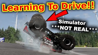 Learning To Drive A Monster Truck - Beamng Drive