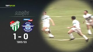 Nostalji - Özet | Bursaspor-Adana Demirspor (1988-89) Bursa golü son anda buldu