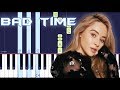 Sabrina Carpenter - Bad Time Piano Tutorial EASY (Piano Cover)
