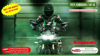 Sheer exhilaration and mind-blowing power the 2024 KAWASAKI Z H2 SE | Jim Gilbert's PowerSports