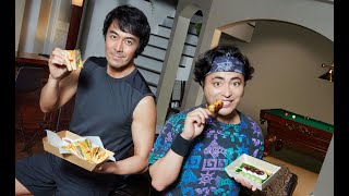 阿部寛＆山田孝之、待望の初共演でも息ピッタリ　NGシーンも公開　Uber Eats 新CM「今夜、私が頂くのは･･･ 」