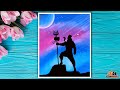 How to draw Lord Shiva Drawing with Oil Pastel Step by Step for Beginners