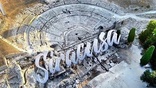 Siracusa in Sicily, Syracuse birthplace of Archimedes | 4K Drone Vid