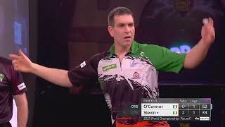 WILLIAM O'CONNOR CHANNELS HIS INNER KYLE HAYES v DYLAN SLEVIN 2024/25 WORLD DARTS CHAMPIONSHIP