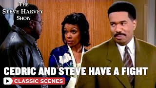 Steve And Cedric Argue | The Steve Harvey Show