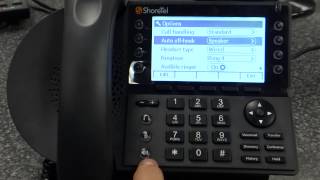 ShoreTel Tutorial: The Options Key