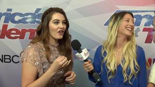 Mandy Harvey Talks w/ Talent Recap About The Time She Heard Howie's Voice! | America's Got Talent
