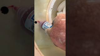 Someone drilled a hole in the skimmer. Chasing pool leaks; dye test #howto #swimmingpool #leaking