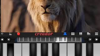 Lion King  bgm/ Kalki bgm /  mobile piano/perfect piano