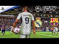 EA SPORTS FC 24 - REAL MADRID VS BARCELONA | PS4 PRO - GAMEPLAY