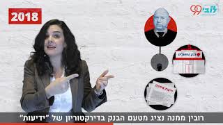 היחסים בין בנק הפועלים לידיעות אחרונות - תמצית ההון-שלטון-עיתון