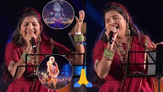 Singer Mangli Super Energetic Performance @ Maha ShivRatri 2023 | Isha Foundation | Sadhguru|Tamanna
