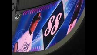 2012/10/05　中日VS広島東洋　ドラゴンズスタメン発表→1-9