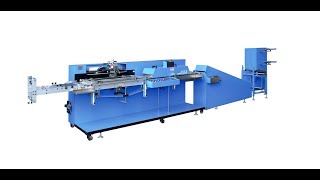 DOPSING  DS-301 4Lines label ribbons automatic screen printing machine